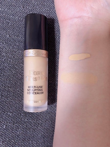 ボーン ディス ウェイ スーパー カバレッジ コンシーラー/Too Faced/リキッドコンシーラーを使ったクチコミ(2枚目)