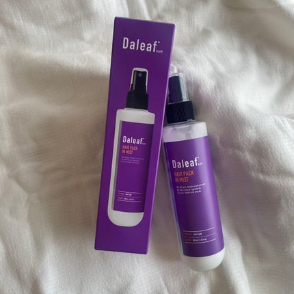 ヘアパック in ミスト/Daleaf/ヘアミルクを使ったクチコミ(1枚目)
