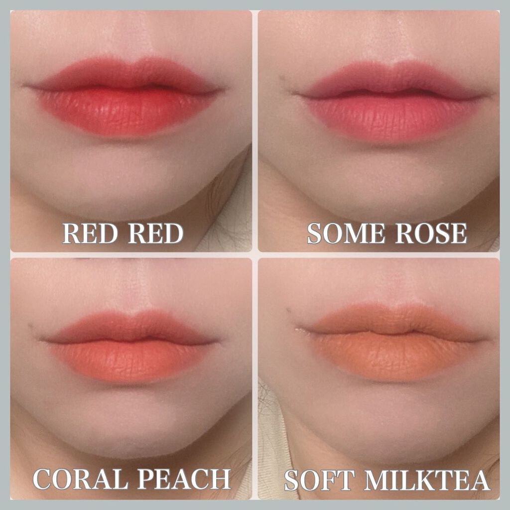 カラーフィクシングステインテント/LOVB LOVB/リップグロスを使ったクチコミ（3枚目）