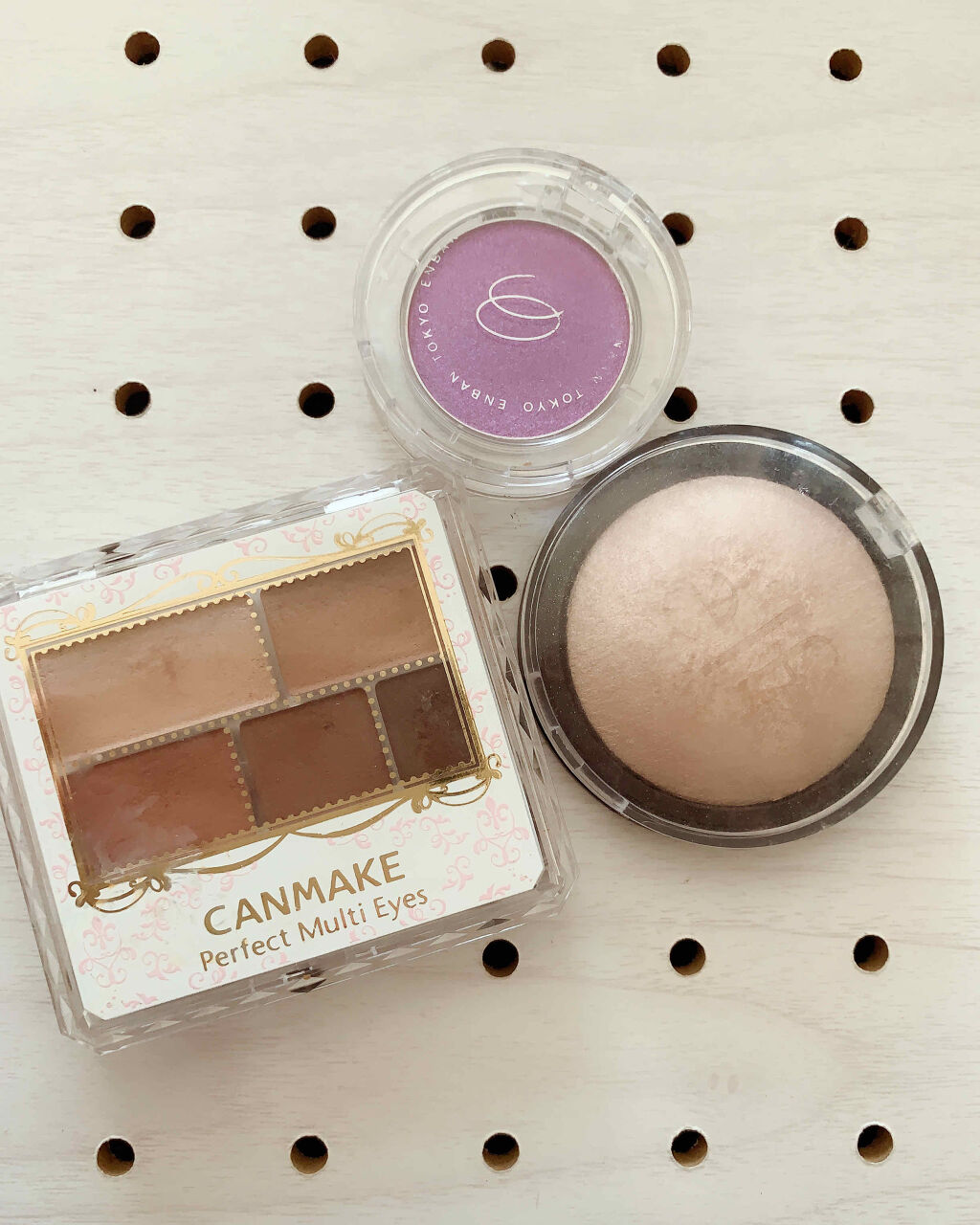 ベイクド ハイライター & ブラッシュ/e.l.f. Cosmetics/パウダーハイライトを使ったクチコミ（2枚目）