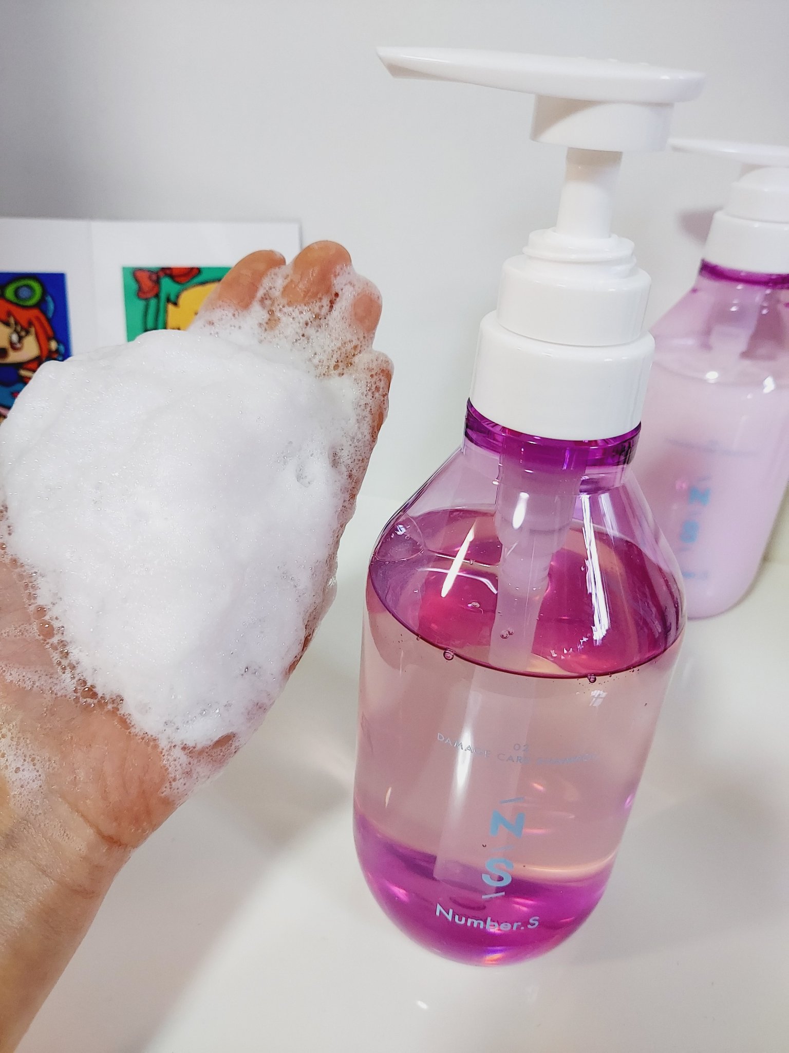 ダメージケア シャンプー/ヘアトリートメント/Number.S /市販シャンプーを使ったクチコミ（3枚目）