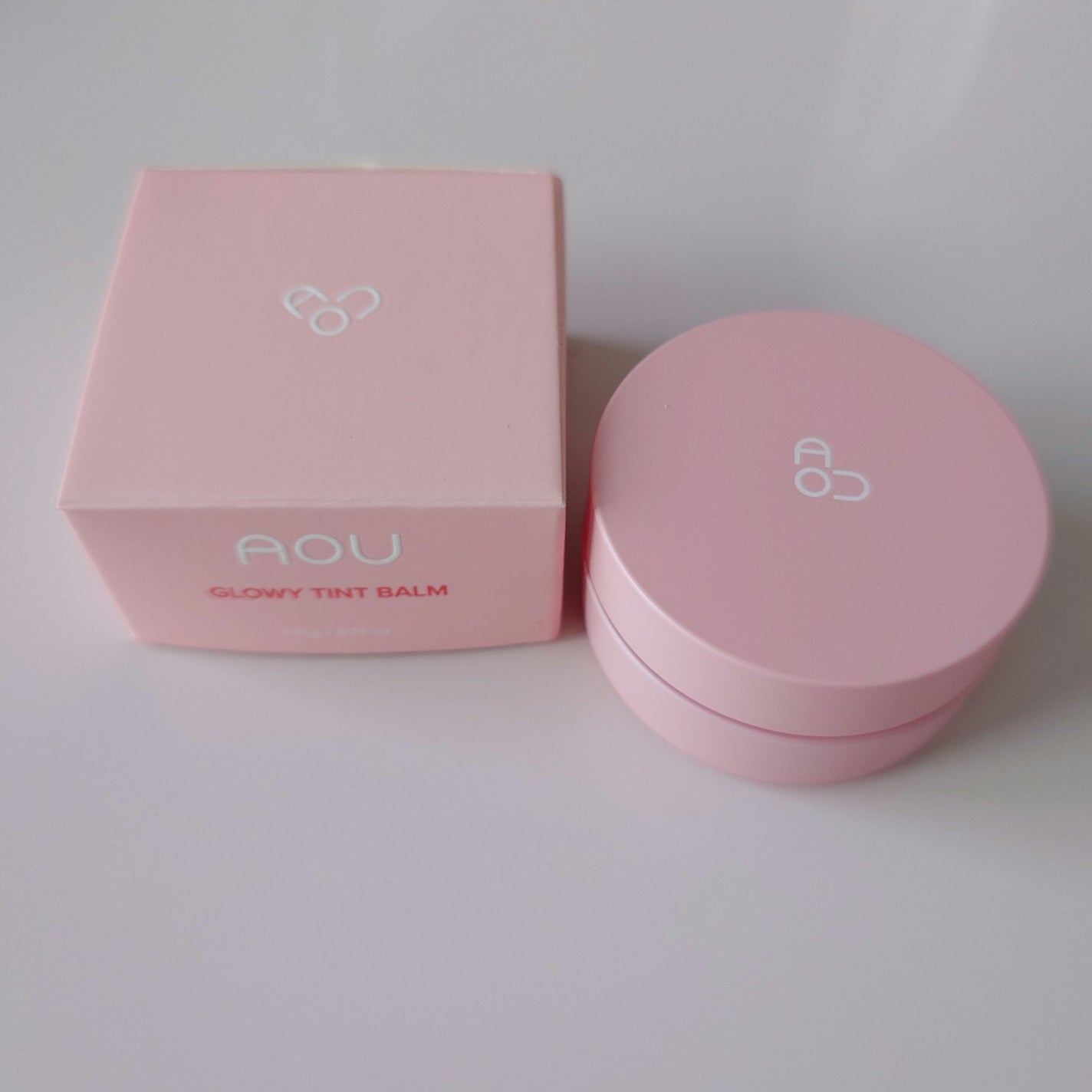 GLOWY TINT BALM/AOU/リップグロスを使ったクチコミ(1枚目)