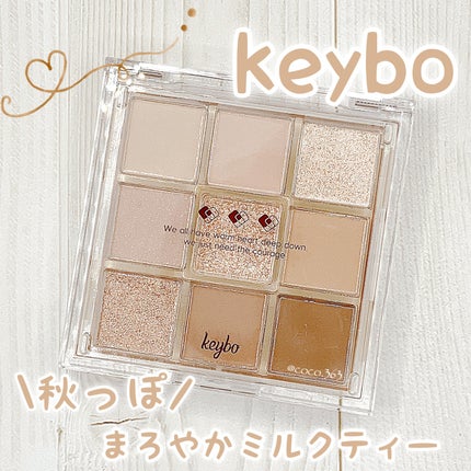 KEYBO FALL IN LOVE SHADOW PALETTE/keybo/アイシャドウパレットを使ったクチコミ(1枚目)
