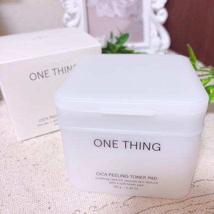 シカピーリングトナーパッド/ONE THING/トナーパッドを使ったクチコミ(1枚目)
