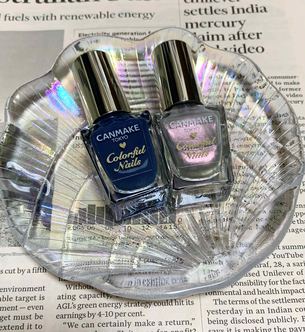 カラフルネイルズ/キャンメイク/マニキュアを使ったクチコミ（2枚目）