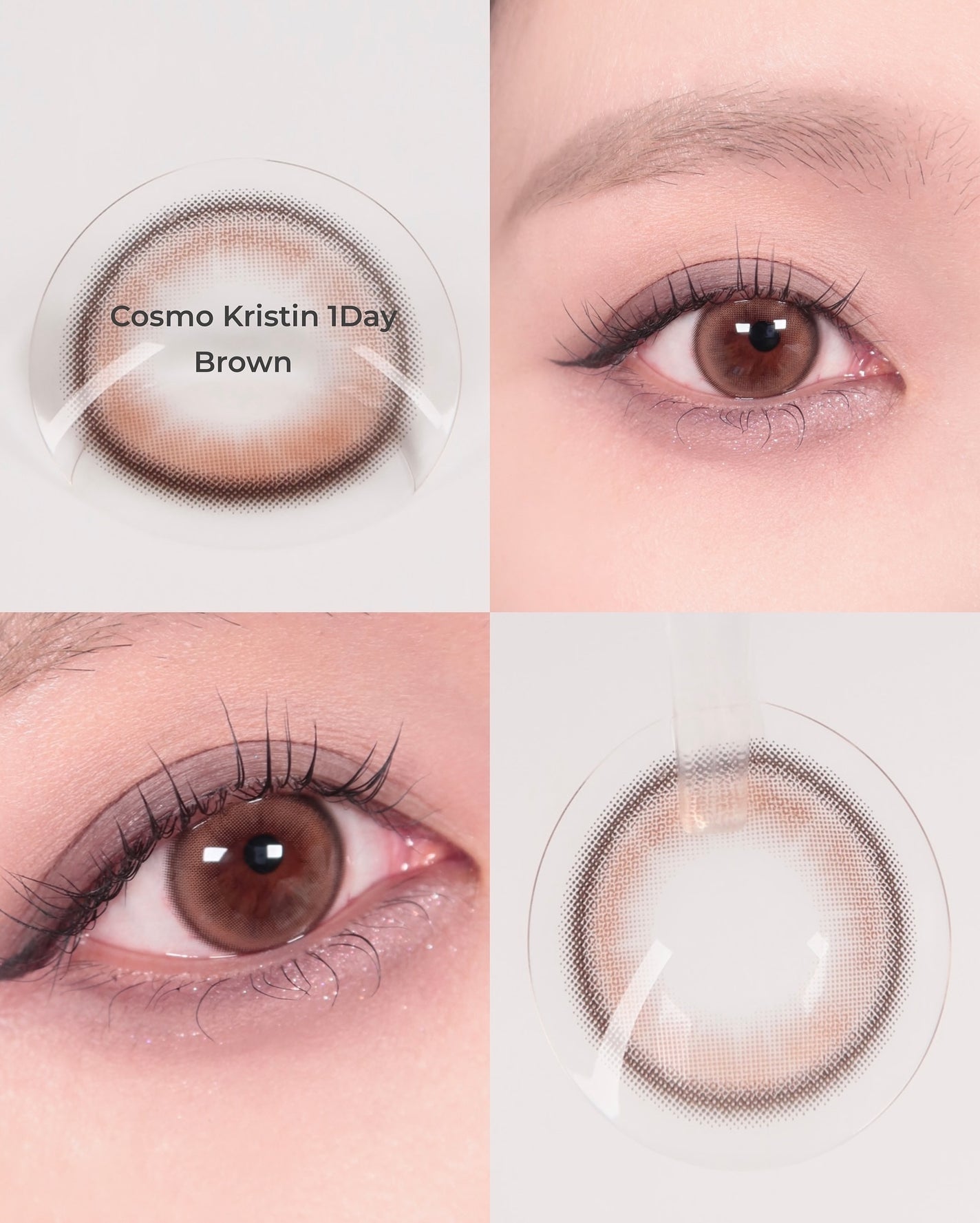 Cosmo Kristin/Hapa kristin/ワンデー(1DAY)カラコンを使ったクチコミ(3枚目)