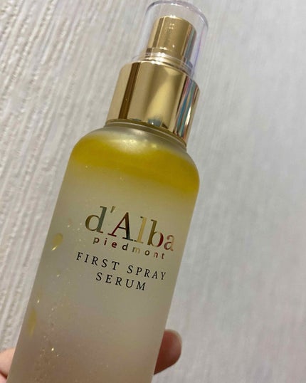 ダルバ ホワイトトリュフファーストスプレーセラム/ダルバ/ミスト状化粧水を使ったクチコミ(1枚目)
