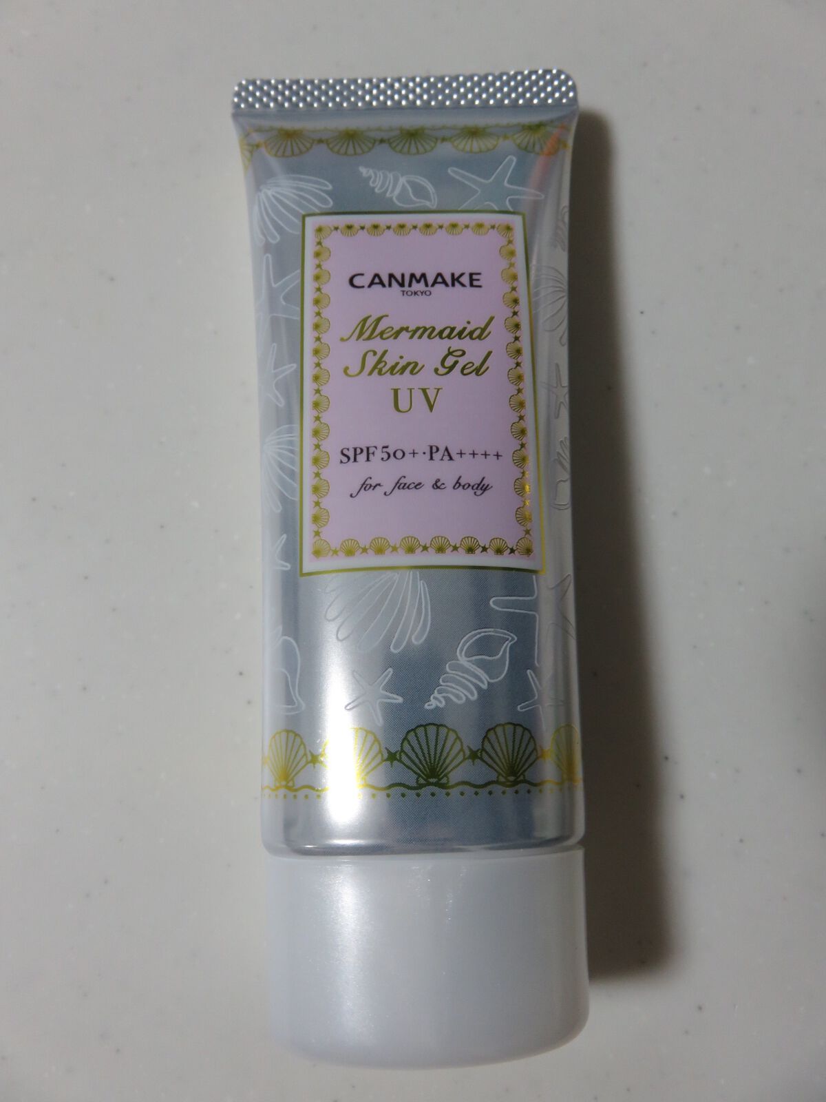 マーメイドスキンジェルUV/キャンメイク/日焼け止めジェルを使ったクチコミ(1枚目)
