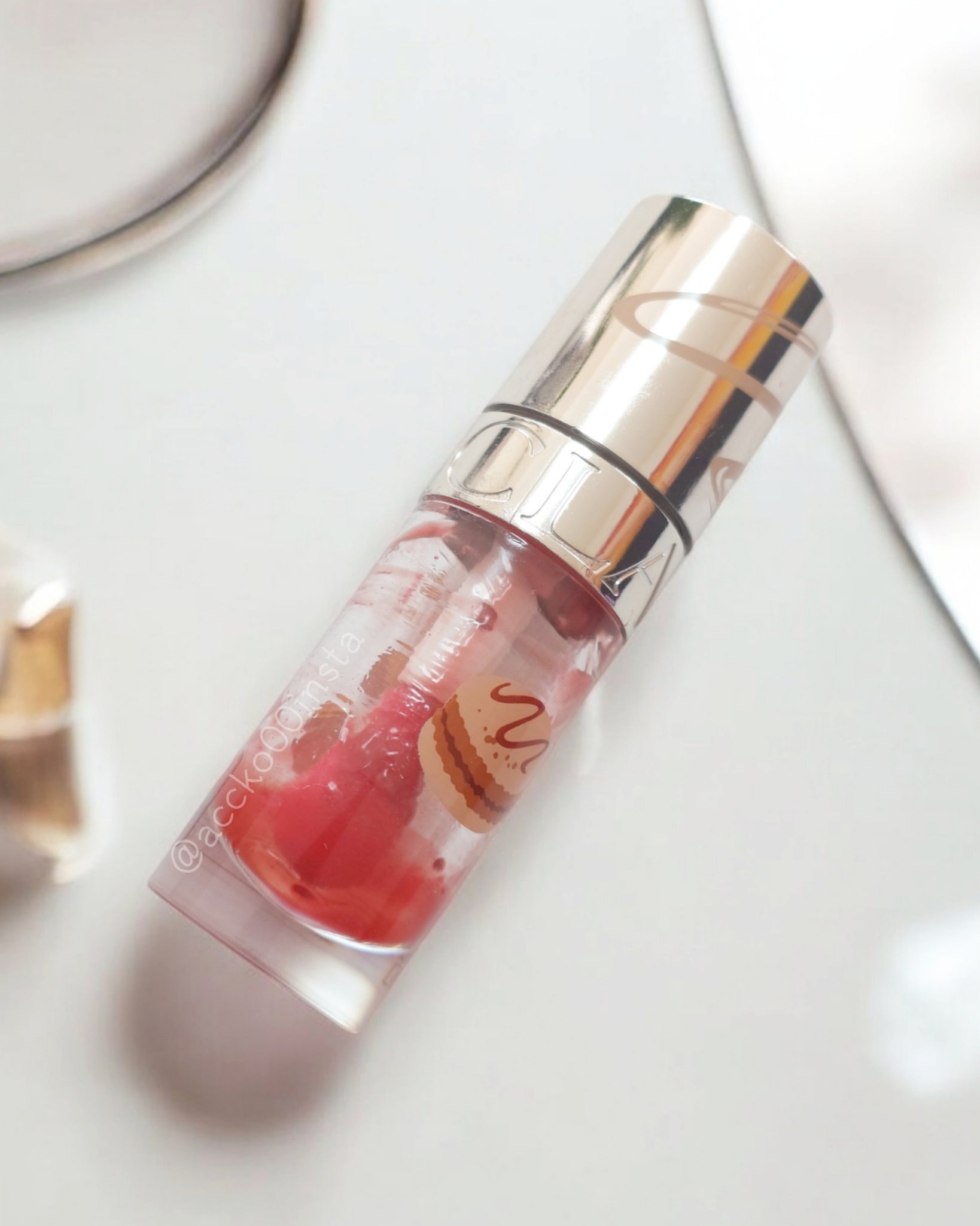 リップコンフォートオイル/CLARINS/リップグロスを使ったクチコミ（1枚目）