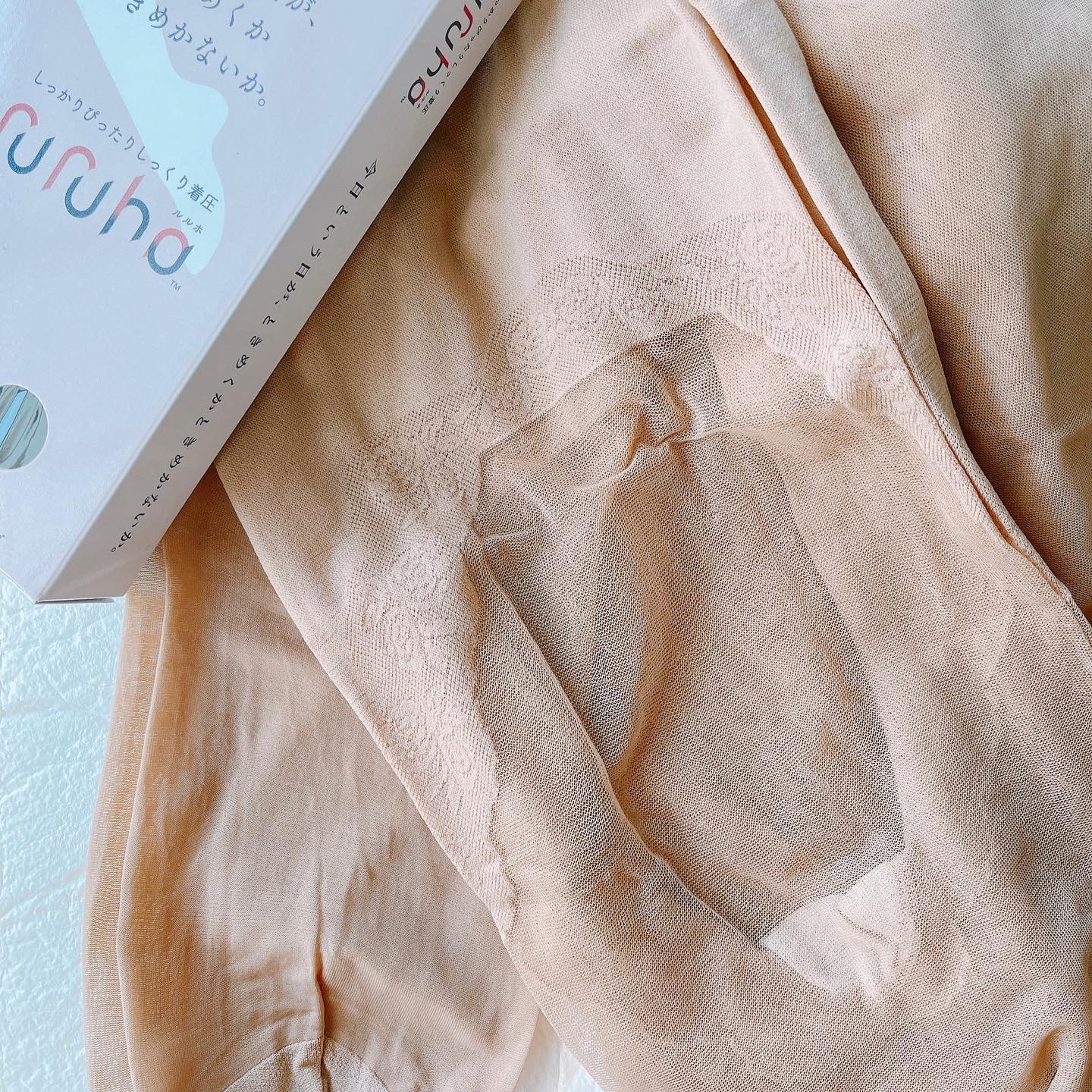 ruruho19（パンティストッキングタイプ）/ruruho/着圧ソックス・レギンスを使ったクチコミ（3枚目）