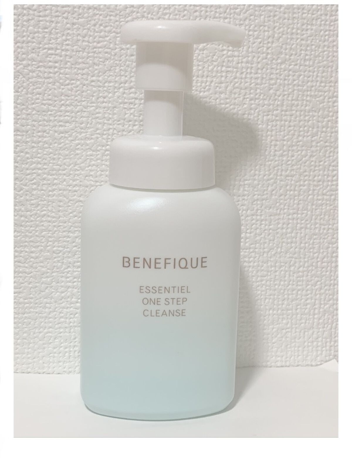 エッセンシャル ワンステップクレンズ レフィル /BENEFIQUE/泡洗顔を使ったクチコミ（2枚目）