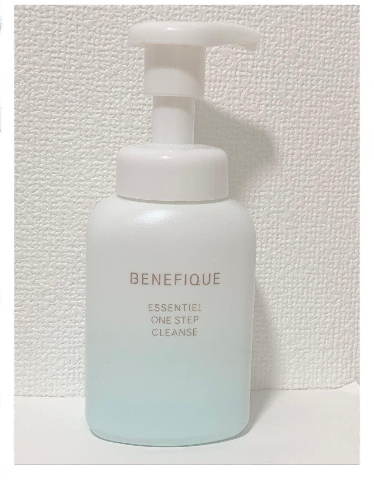 エッセンシャル ワンステップクレンズ/BENEFIQUE/泡洗顔を使ったクチコミ(2枚目)