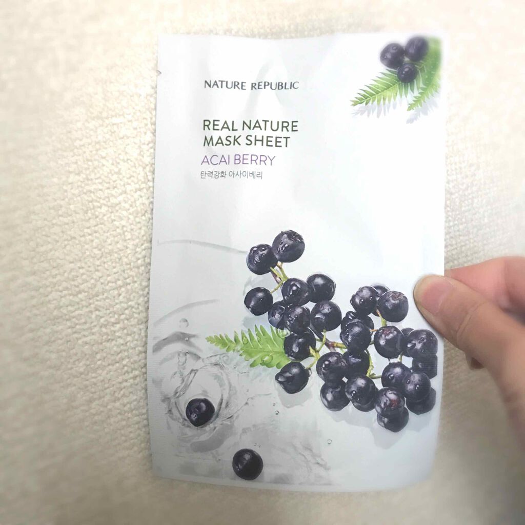 リアルネイチャー マスクシート/ネイチャーリパブリック/シートマスク・パックを使ったクチコミ(1枚目)
