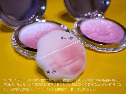 ジルスチュアート パステルペタル ブラッシュ/JILL STUART/パウダーチークを使ったクチコミ(4枚目)