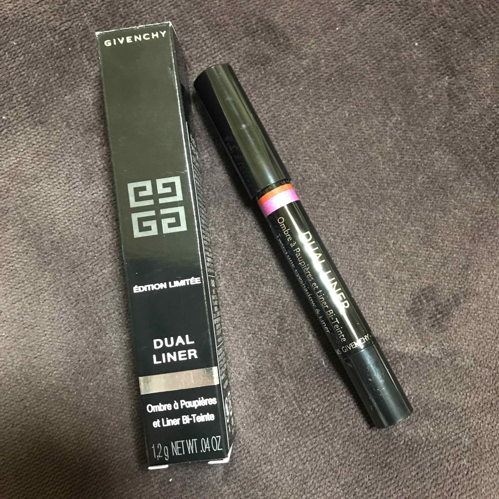 デュアル・ライナー/GIVENCHY/スティックアイシャドウを使ったクチコミ（1枚目）
