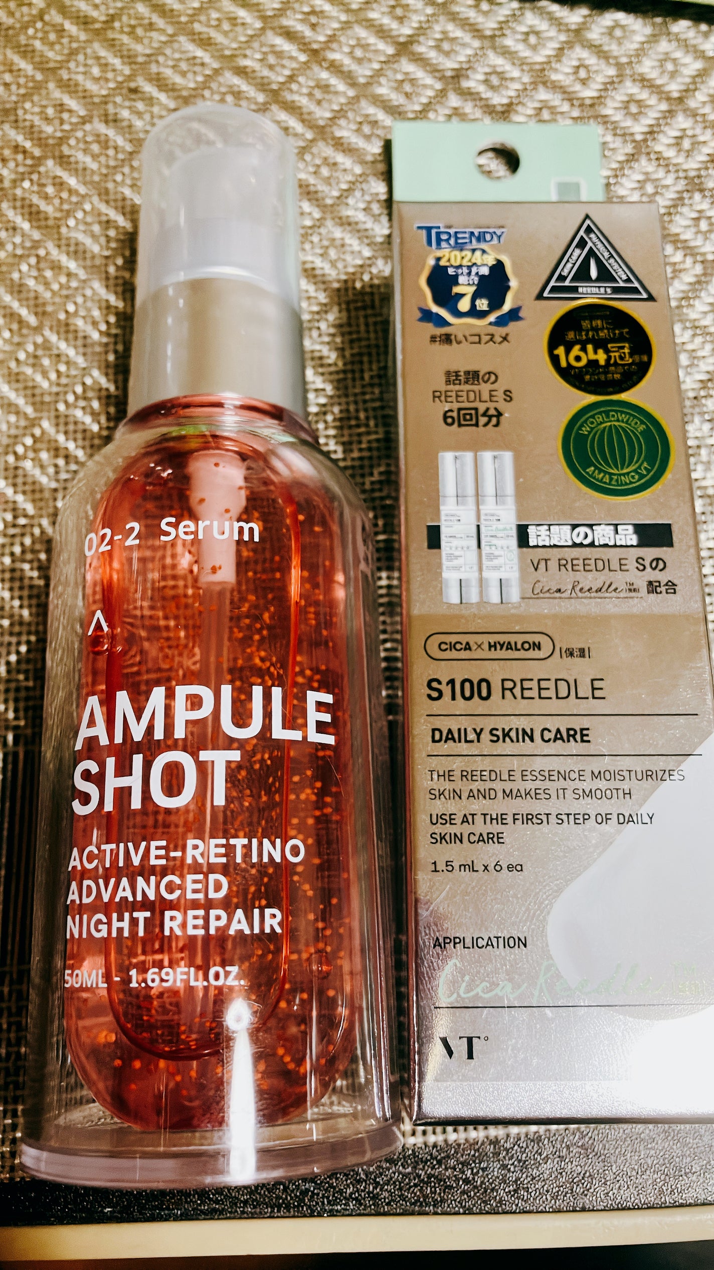 アクティブレチノ アドバンスト ナイトリペア セラム/AMPULE SHOT/美容液を使ったクチコミ(1枚目)