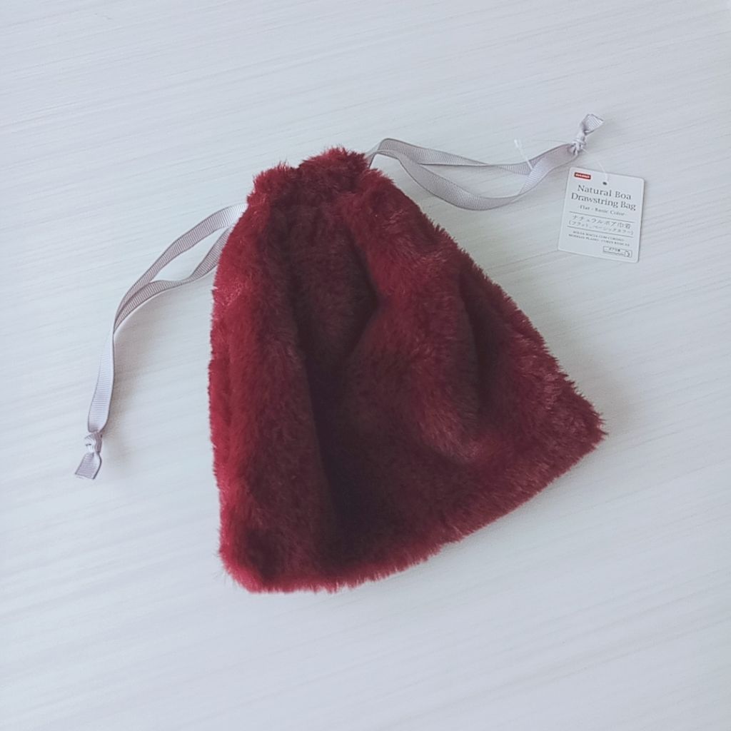 巾着ポーチ / DAISO