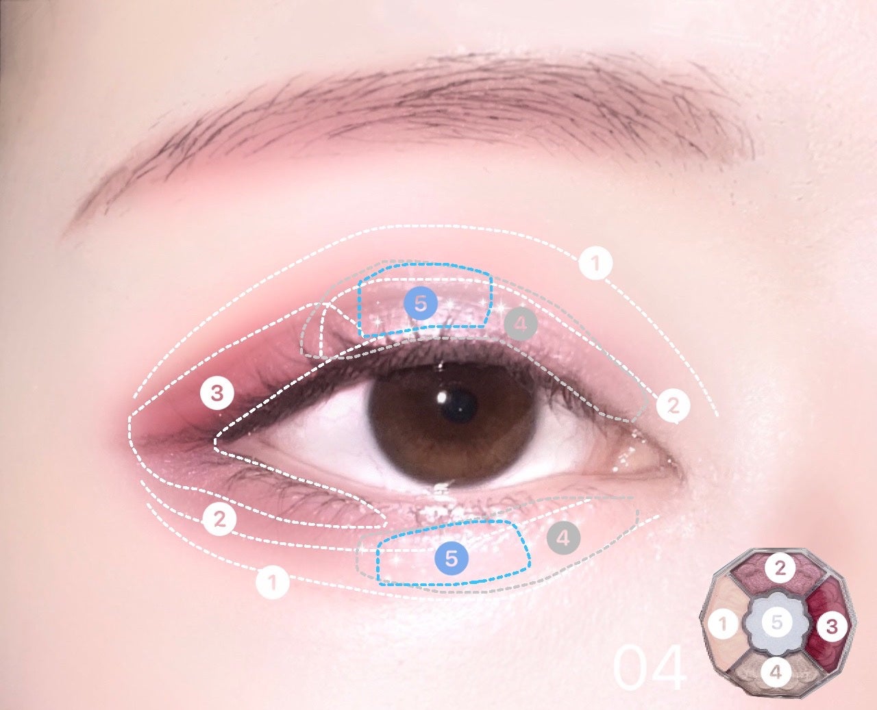 ジルスチュアート ブルームクチュール アイズ ジュエルドブーケ/JILL STUART/アイシャドウパレットを使ったクチコミ(3枚目)