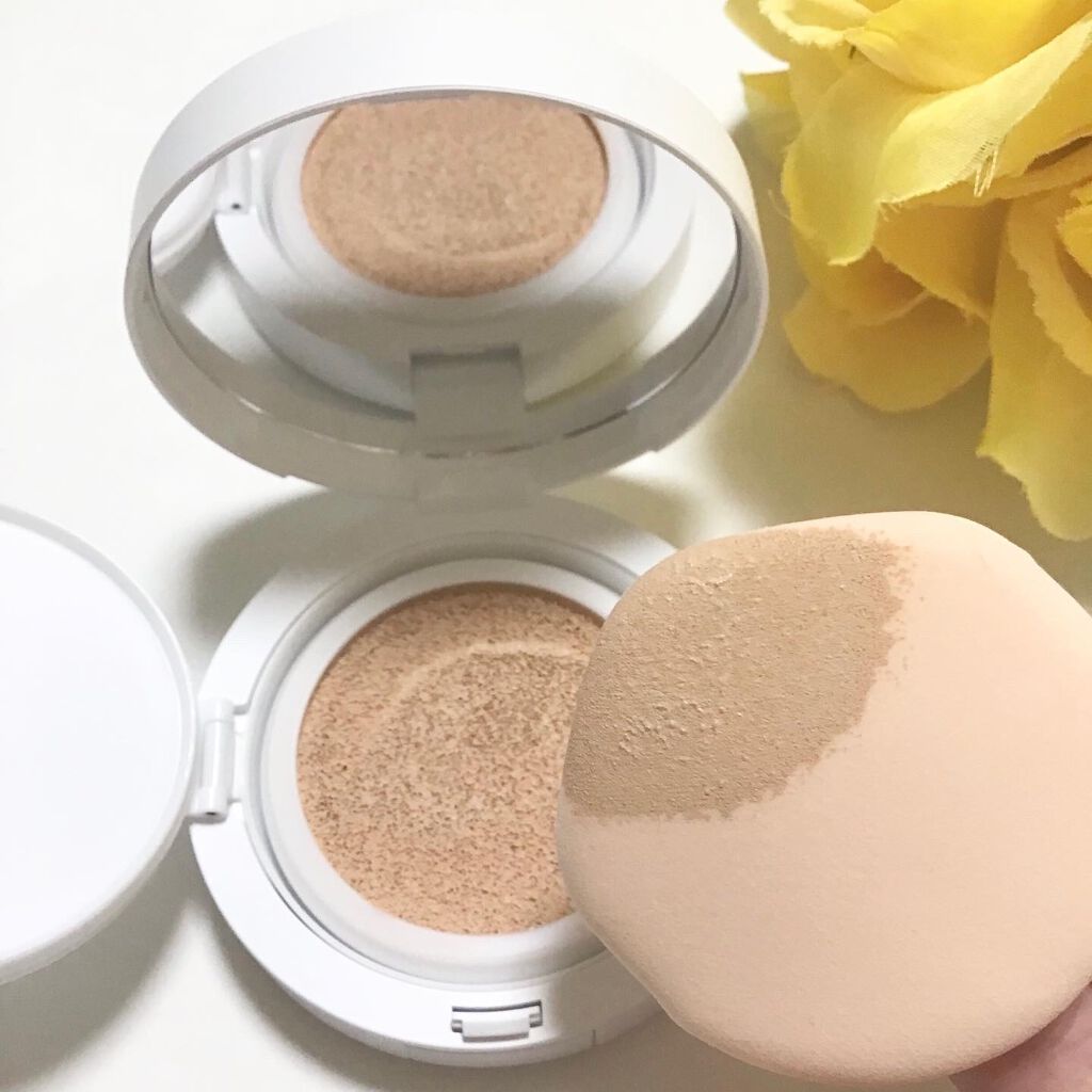 セラムフィット フルカバー グロークッション/ByUR/クッションファンデーションを使ったクチコミ(3枚目)