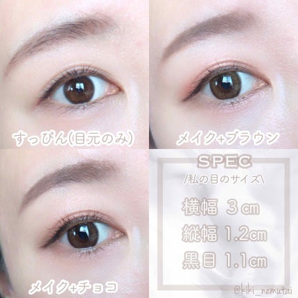 ViVi Ring 1Month/OLENS/カラーコンタクトレンズを使ったクチコミ(2枚目)