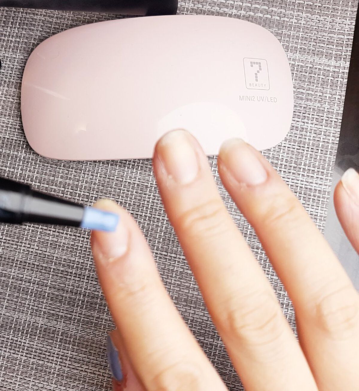 pokupoku11 on LIPS 「時短でジェルネイルが出来るコチラ秋冬ネイル色が出たのでピスタチ..」(4枚目)