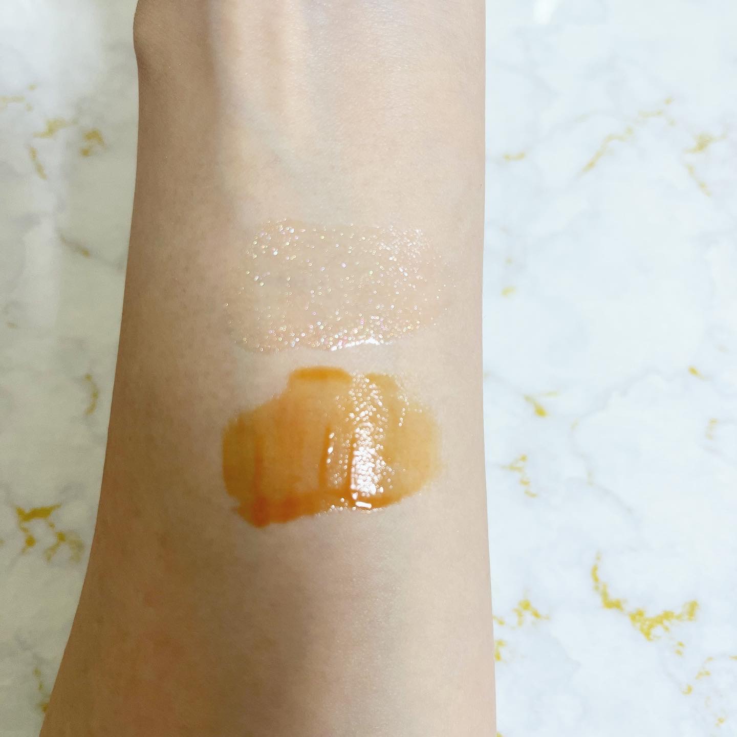 エッセンスリップオイルカラー/SHIRO/リップオイルを使ったクチコミ（2枚目）