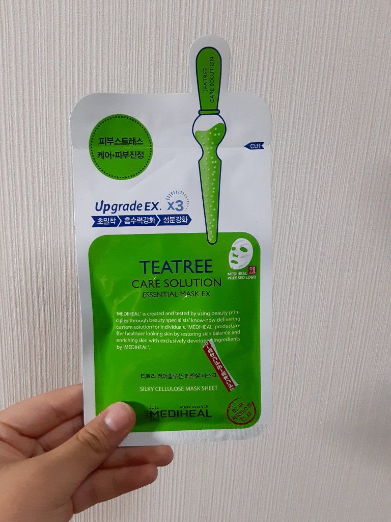 ティーツリーケア ソリューション エッセンシャルマスクEX/MEDIHEAL/シートマスク・パックを使ったクチコミ（1枚目）