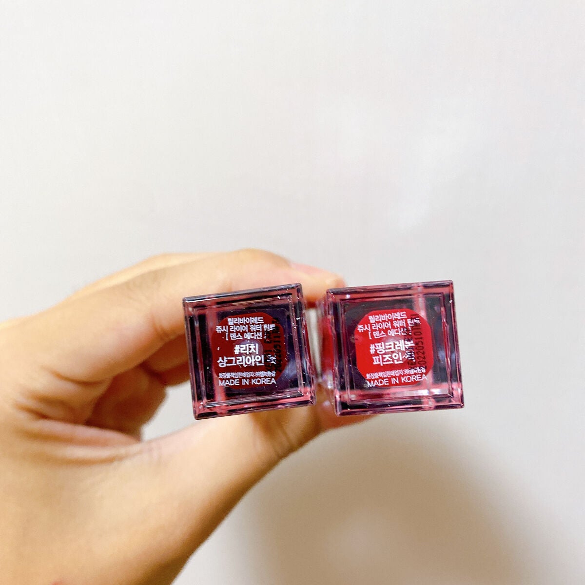 ジューシーライアー ウォーターティント/lilybyred/リップティントを使ったクチコミ(3枚目)