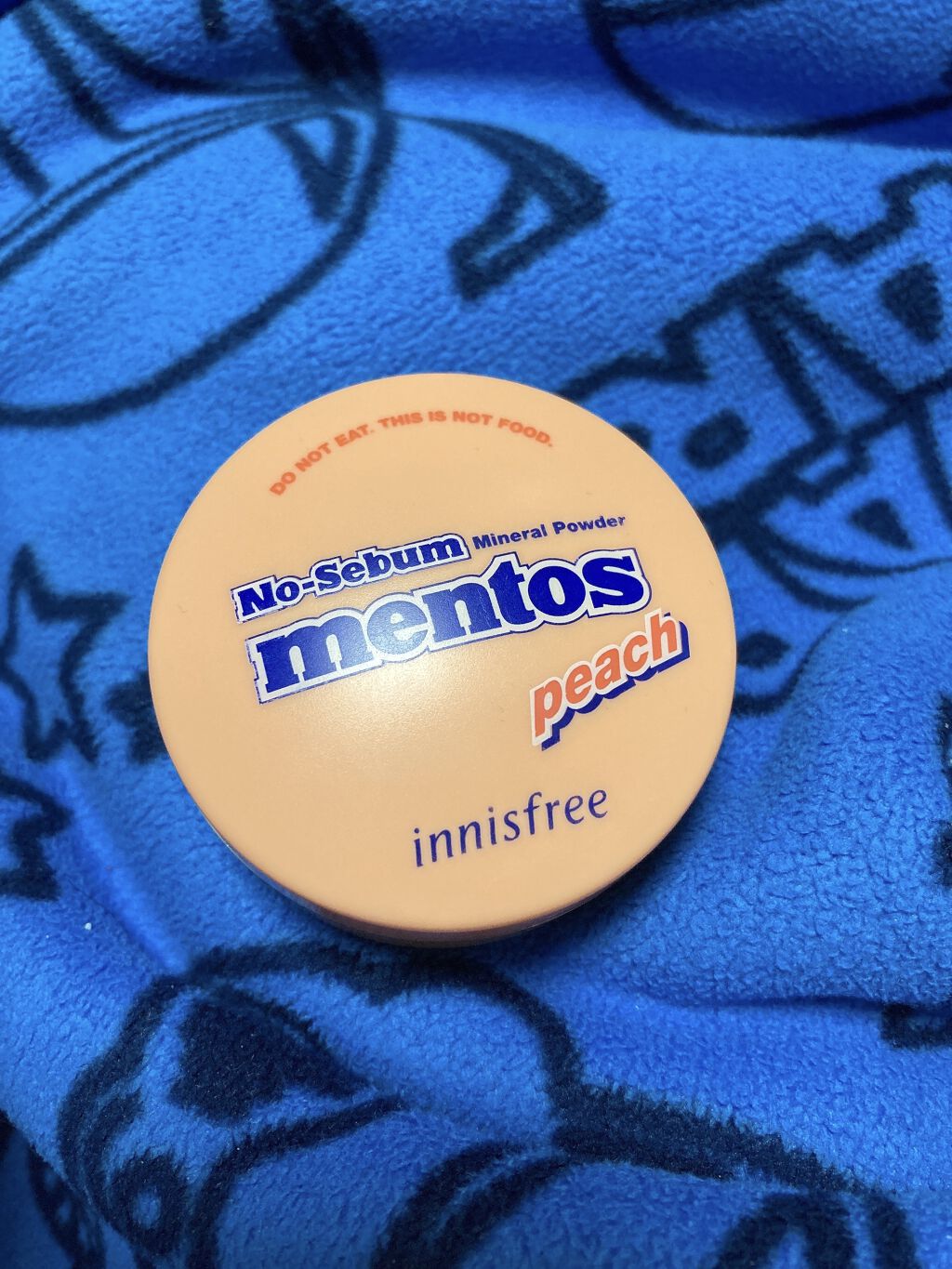 ノーセバム ミネラルパウダー LTD20 LTD202 メントス ピーチ/innisfree/ルースパウダーを使ったクチコミ（1枚目）