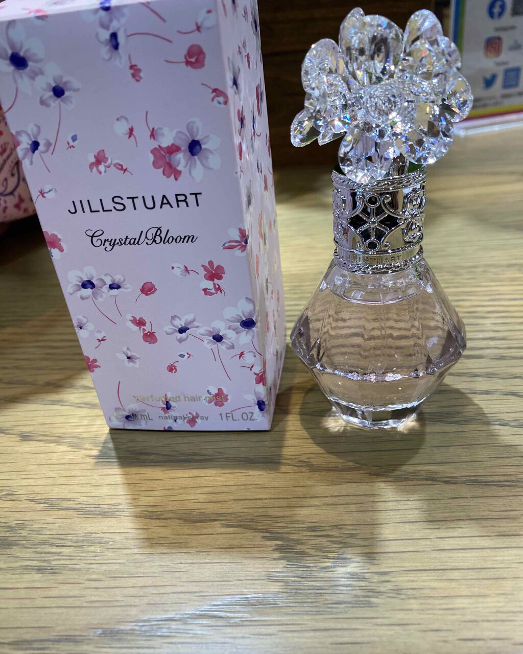クリスタルブルーム パフュームド ヘアミスト/JILL STUART/ヘアミストを使ったクチコミ(1枚目)