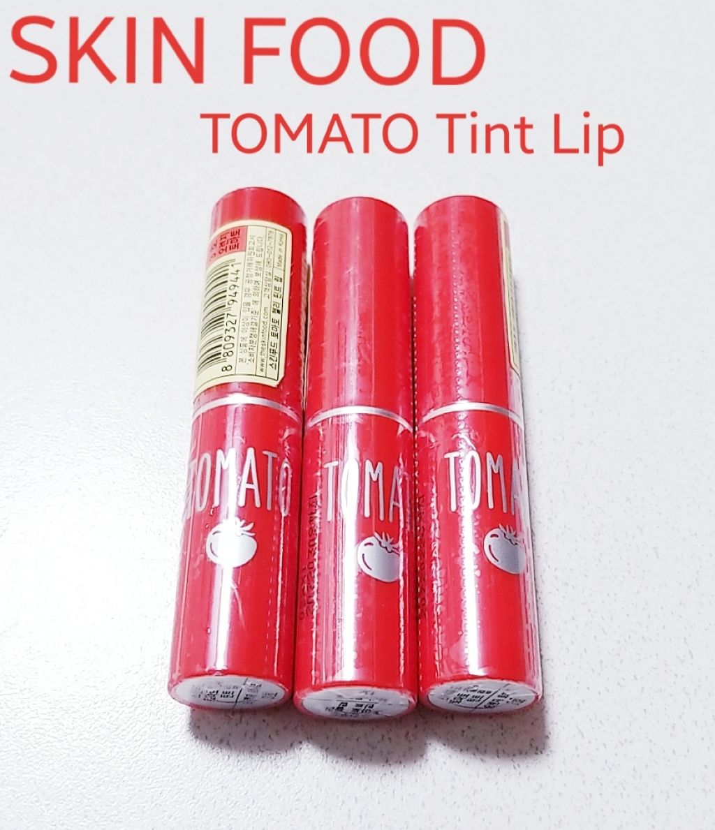 トマト ジェリー ティント リップ/SKINFOOD/リップティントを使ったクチコミ（1枚目）