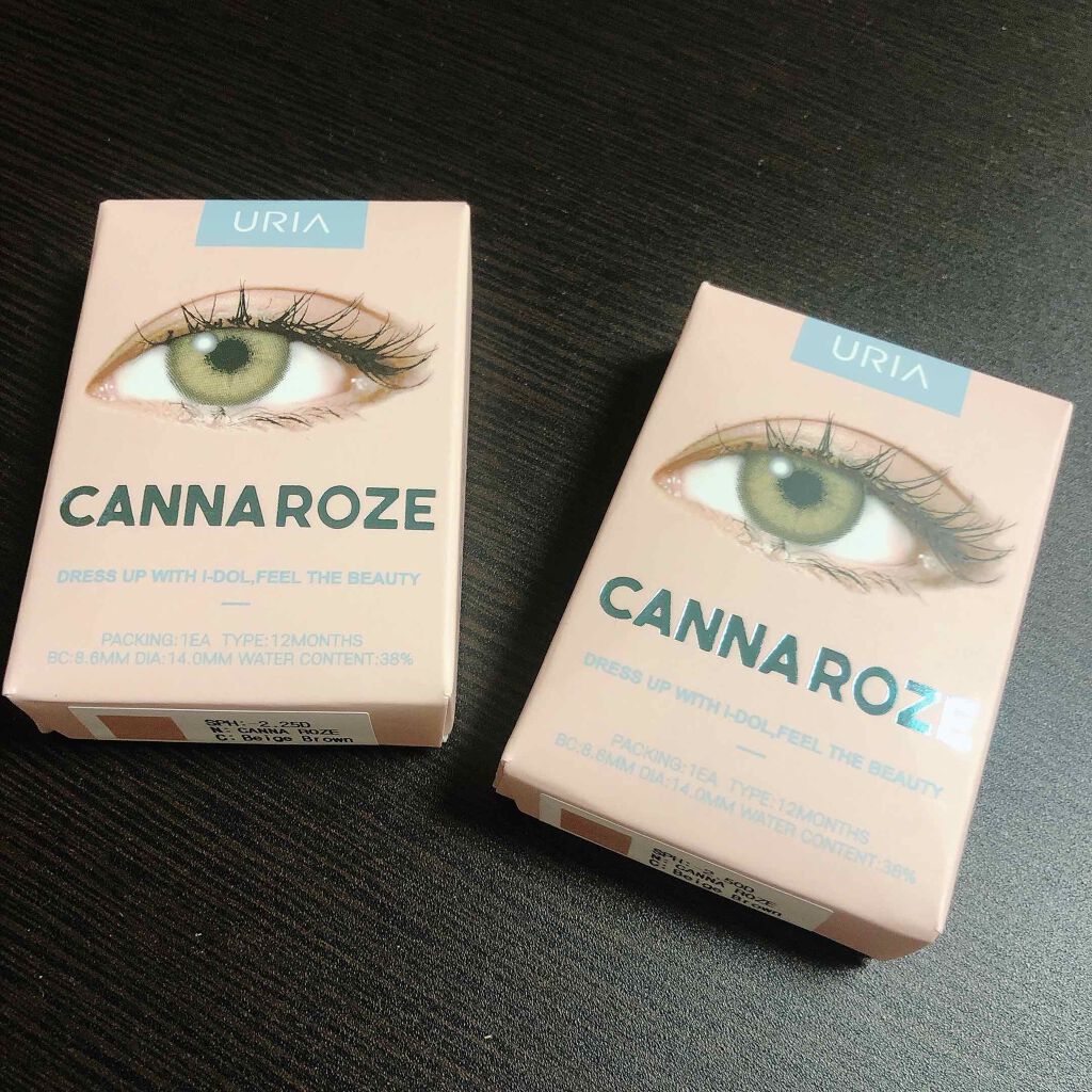 CANNA ROZE 1year/URIA i-DOL/カラーコンタクトレンズを使ったクチコミ(2枚目)