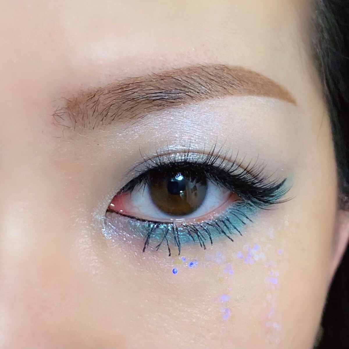 ラブ ユー ソー モッチ シャドウ パレット/NYX Professional Makeup/ジェル・クリームアイシャドウを使ったクチコミ(2枚目)