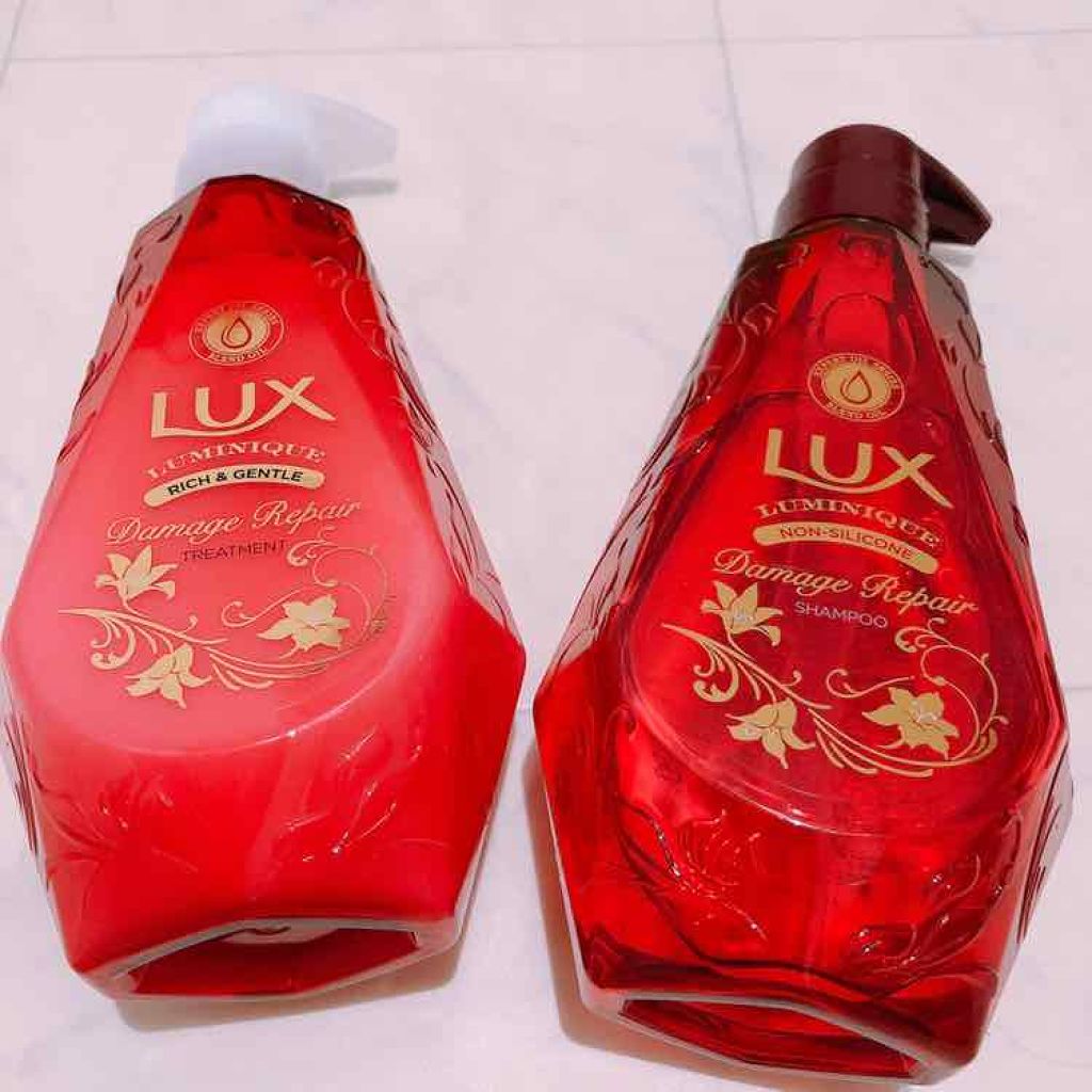 ルミニーク ダメージリペア シャンプー／トリートメント/LUX/市販シャンプーを使ったクチコミ（1枚目）