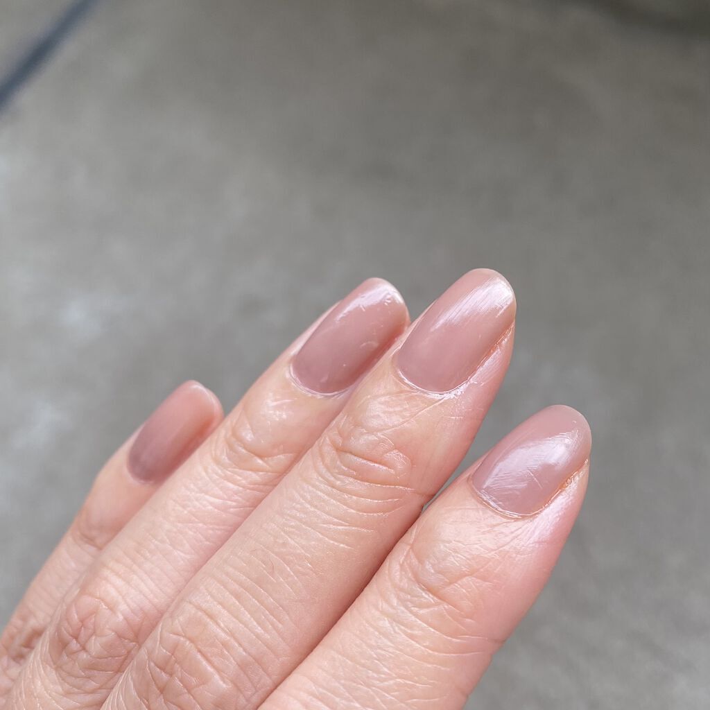 ムードペブルネイル 07 MAUVE SAND（モーブサンド）/rom&nd/マニキュアを使ったクチコミ（3枚目）