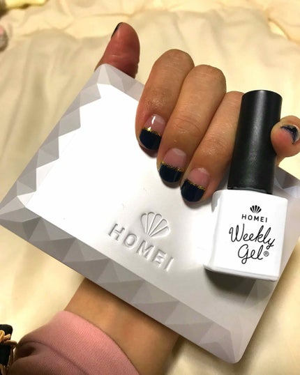 ウィークリージェル/HOMEI/ジェルネイルを使ったクチコミ(1枚目)