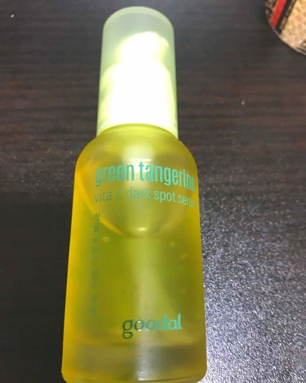 グリーンタンジェリン ビタC ダークスポットケアセラム/goodal/美容液を使ったクチコミ(1枚目)