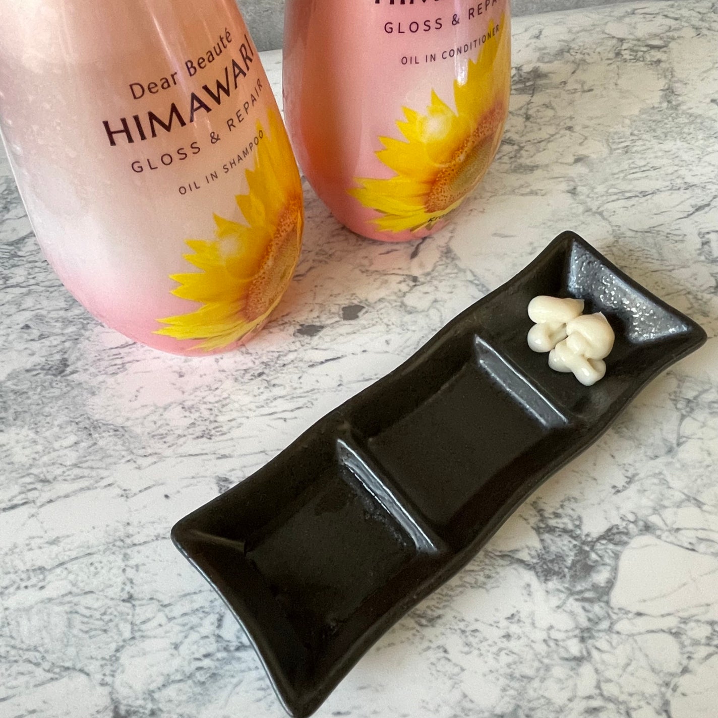 オイルインシャンプー/オイルインコンディショナー (グロス&リペア)/ディアボーテ/市販シャンプーを使ったクチコミ(2枚目)