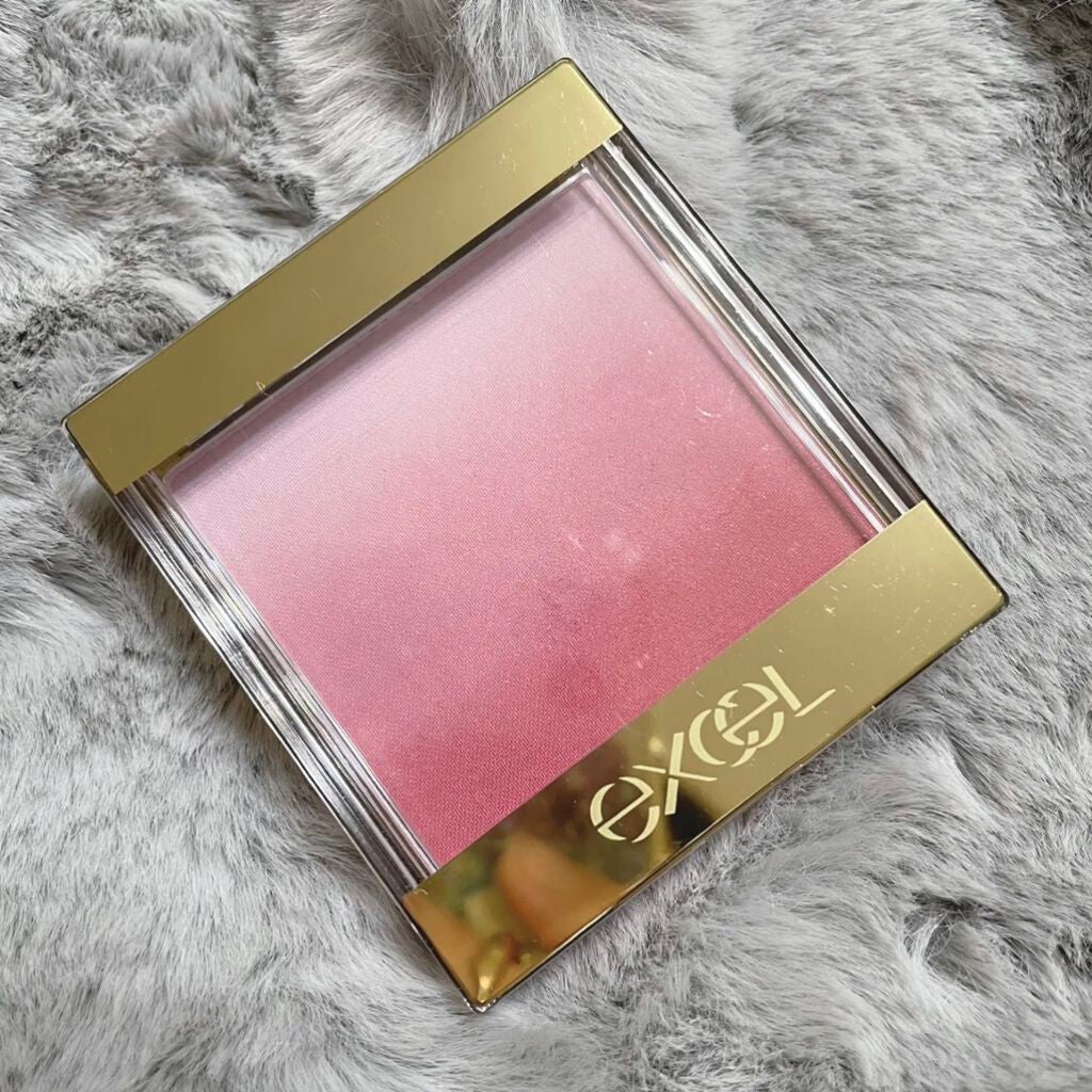 オーラティック ブラッシュ/excel/パウダーチークを使ったクチコミ(1枚目)