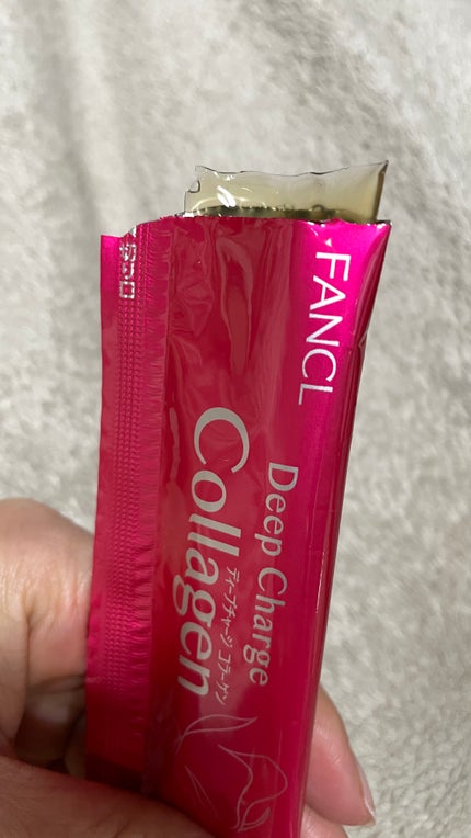 ディープチャージ コラーゲン スティックゼリー/ファンケル/美容サプリメントを使ったクチコミ(3枚目)