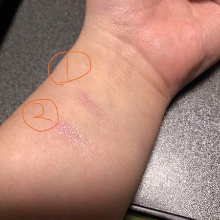 プリズム パウダーアイカラー/リンメル ロンドン/単色アイシャドウを使ったクチコミ(2枚目)