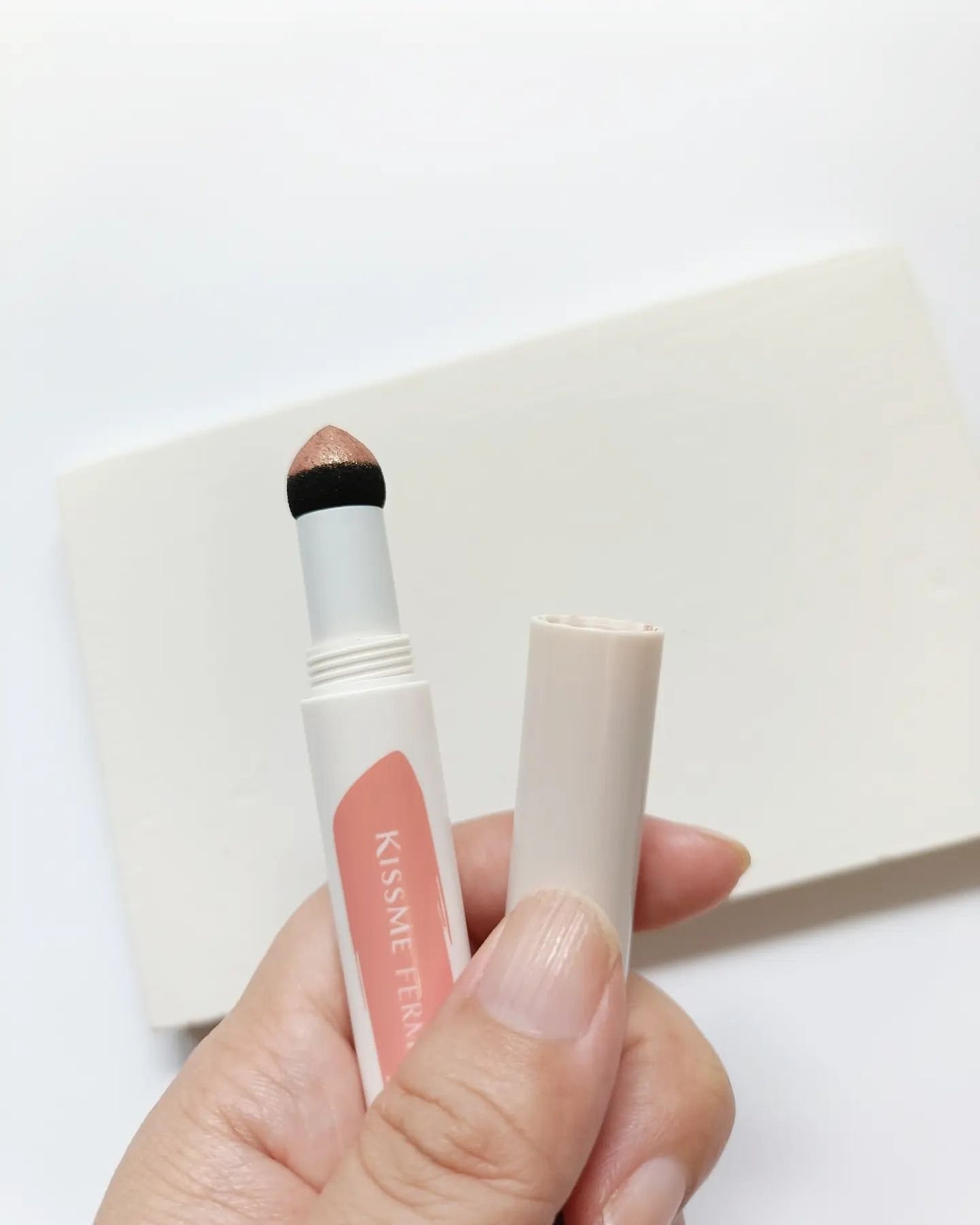 クッションチップアイカラーN/キスミー フェルム/単色アイシャドウを使ったクチコミ(2枚目)