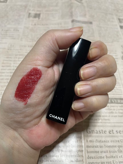 ルージュ アリュール レクストレ/CHANEL/口紅を使ったクチコミ(2枚目)