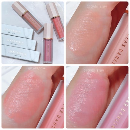 ペタルドロップリキッドブラッシャー/DEAR DAHLIA/リキッドチークを使ったクチコミ(6枚目)