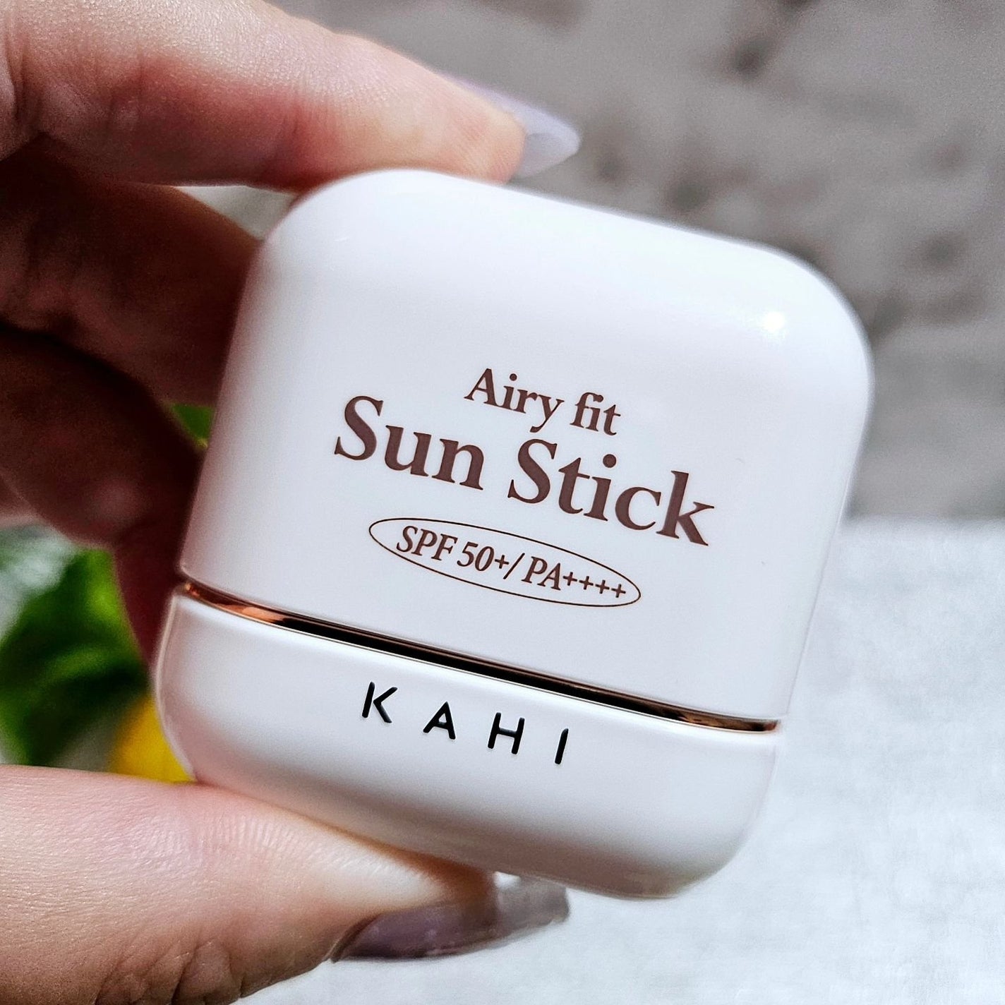 エアリーフィットサンスティック/KAHI/日焼け止めスティックを使ったクチコミ(2枚目)