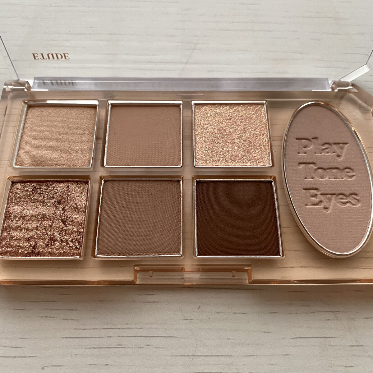 プレイトーンアイパレット/ETUDE/アイシャドウパレットを使ったクチコミ（2枚目）