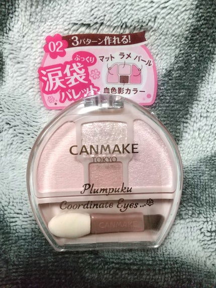 プランぷくコーデアイズ/キャンメイク/パウダーアイシャドウを使ったクチコミ(1枚目)