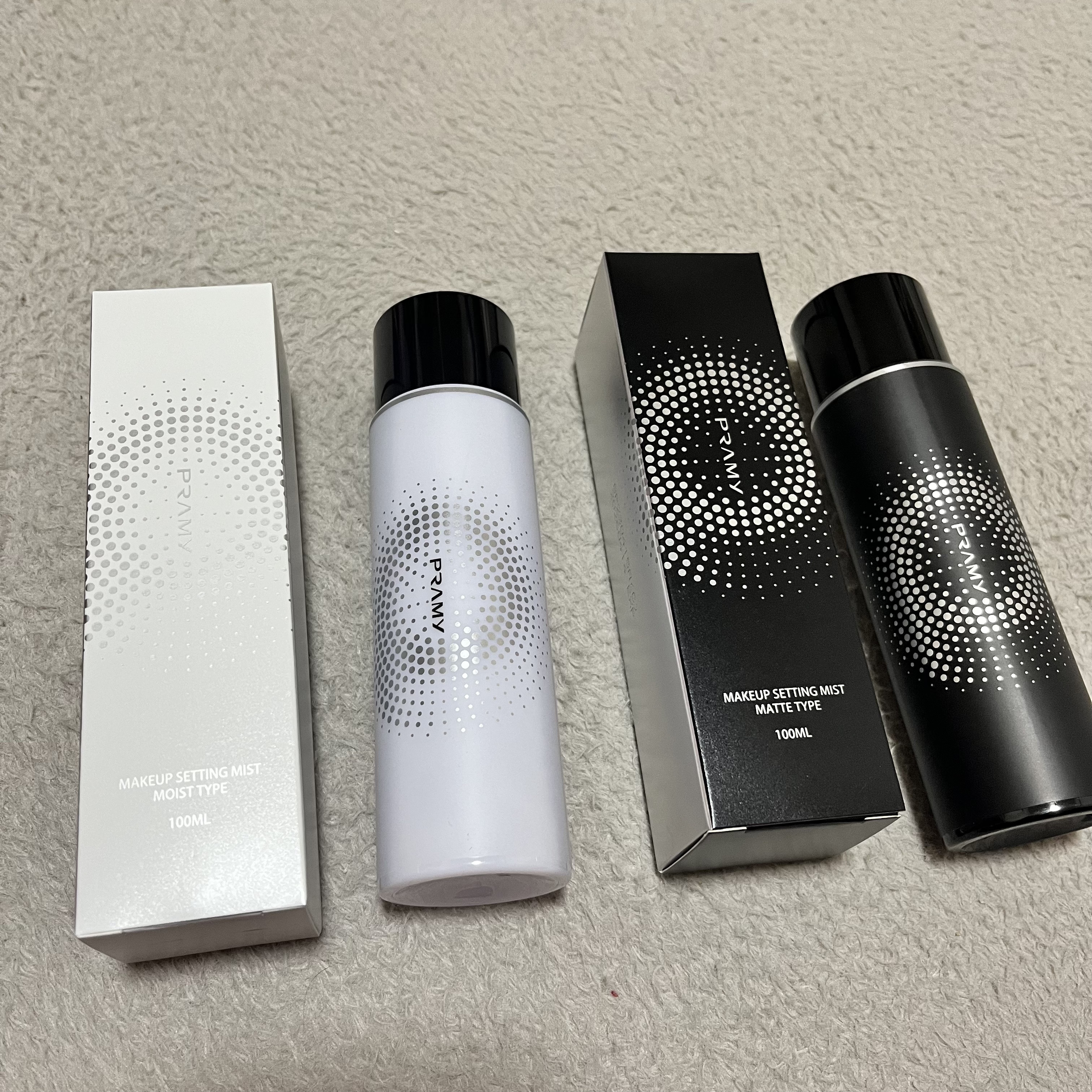 PRAMY メイクアップセッティングミスト マットタイプ/PRAMY/フィックスミストを使ったクチコミ（1枚目）