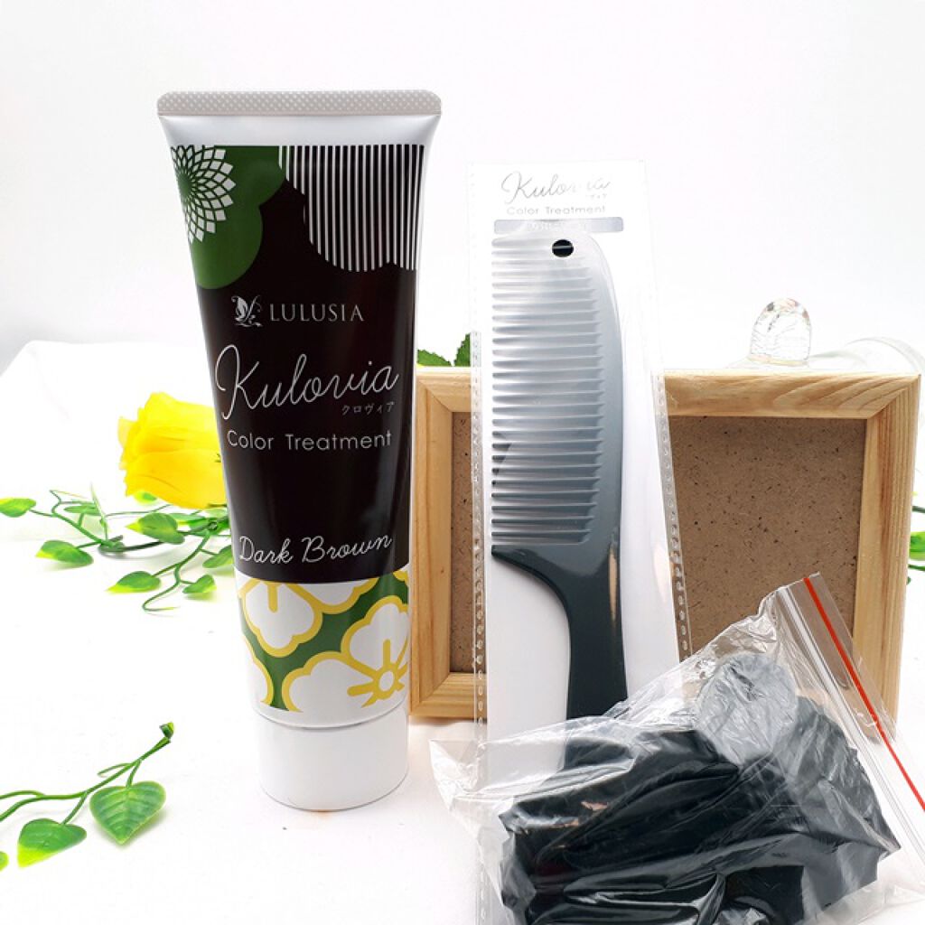 クロヴィア カラートリートメント/ルルシア/洗い流すヘアトリートメントを使ったクチコミ(1枚目)