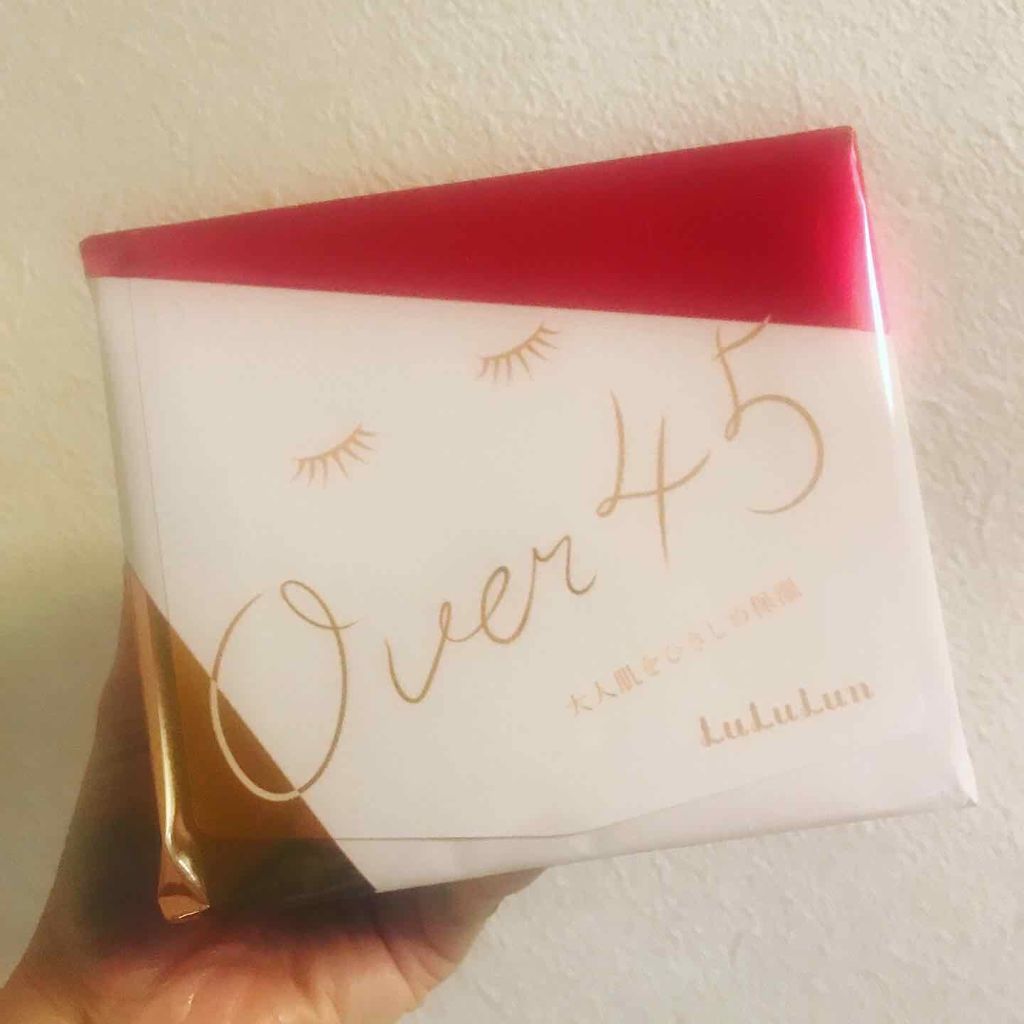 ルルルンOVER45 カメリアピンク（モイスト）/ルルルン/シートマスク・パックを使ったクチコミ（1枚目）